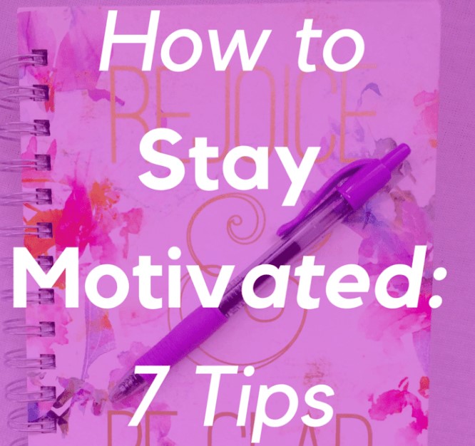 Stay Motivated Banner